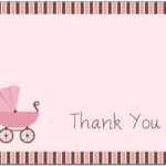 Thank You Card Template For Baby Shower Gift | Vincegray2014 Throughout Thank You Card Template For Baby Shower