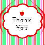 Thank You Cards For Teachers Background For Powerpoint Pertaining To Powerpoint Thank You Card Template