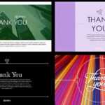 Thank You Slide Free Powerpoint Template Within Powerpoint Thank You Card Template