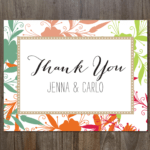 The Best Thank You Cards Template Designs Throughout Thank You Note Cards Template