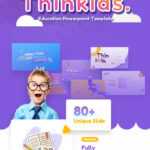 Thinkids – Fun Games & Education Powerpoint Template For Powerpoint Template Games For Education