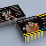 Top 28 Examples Of Unique Construction Business Cards Regarding Plastering Business Cards Templates