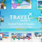 Travel And Tourism Powerpoint Presentation Template – Yekpix Intended For Powerpoint Templates Tourism