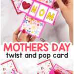 Twist And Pop Mother'S Day Card – Easy Peasy And Fun Throughout Twisting Hearts Pop Up Card Template
