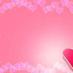 Valentine Background For Powerpoint – Border And Frame Ppt Pertaining To Valentine Powerpoint Templates Free