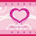 Valentine Card Template For Valentine Card Template Word