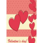 Valentine'S Day Card Template – 5 Free Templates In Pdf Pertaining To Valentine Card Template Word