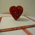 Valentine'S Day Pop Up Card: 3D Heart Tutorial – Creative Within Pop Out Heart Card Template