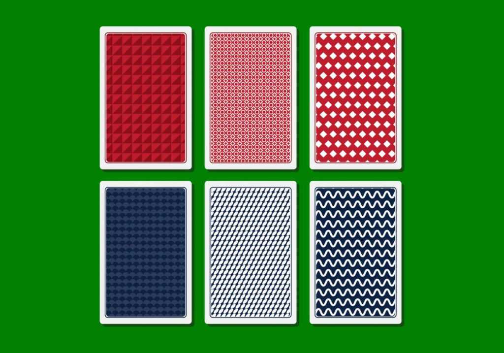 Vector Playing Card Back Download Free Vectors, Clipart Throughout