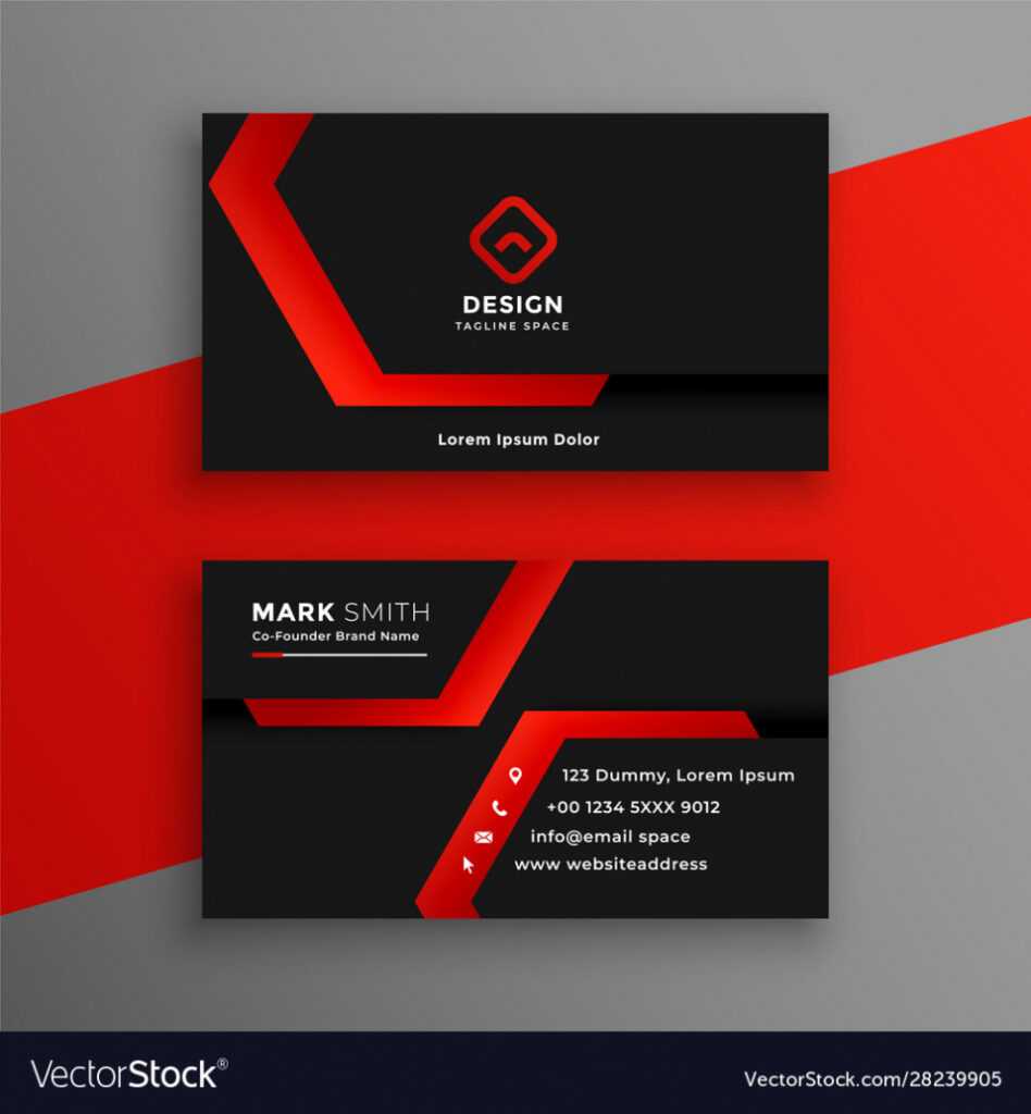 visiting card illustrator templates free download