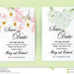 Wedding Invitation Card Flowers,Jasmine Stock Illustration With Regard To Wedding Card Size Template