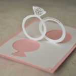 Wedding Invitation Pop Up Card: Linked Rings – Creative Pop Throughout Wedding Pop Up Card Template Free