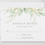 Wedding Rsvp Examples – Sample Rsvps You Can Use For Your With Regard To Template For Rsvp Cards For Wedding