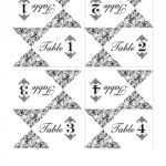 Wedding Table Number Template | Call Me Victorian Regarding Table Number Cards Template