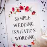 Wedding Wording Samples And Ideas For Indian Wedding Invitations For Sample Wedding Invitation Cards Templates