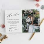 What To Write In A Wedding Thank You Card Inside Template For Wedding Thank You Cards