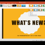 What'S New In Powerpoint 2016 For Mac? – Microsoft 365 Blog With Microsoft Office Powerpoint Background Templates