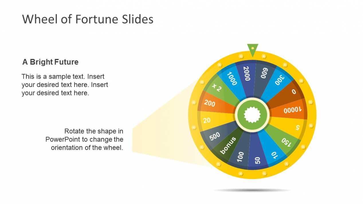 Wheel Of Fortune Powerpoint Template – Creative Inspirational Template ...