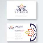 White Modern Company Business Card Template Image Picture With Referral Card Template Free